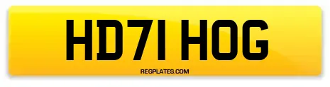 HD71 HOG