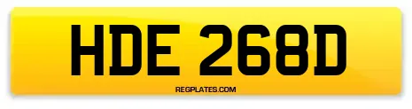 HDE 268D