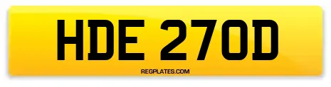 HDE 270D