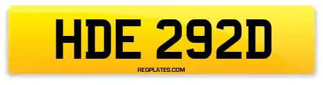 HDE 292D