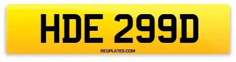 HDE 299D