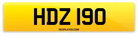 HDZ 190