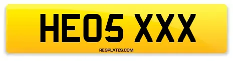 HE05 XXX