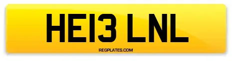 HE13 LNL