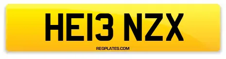 HE13 NZX