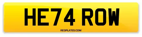 HE74 ROW