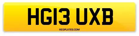 HG13 UXB