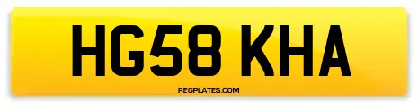 HG58 KHA
