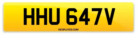 HHU 647V