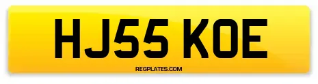 HJ55 KOE