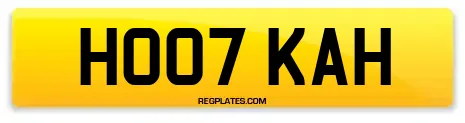 HO07 KAH
