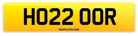 HO22 OOR