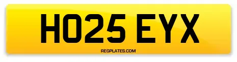 HO25 EYX