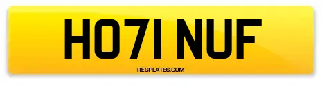 HO71 NUF