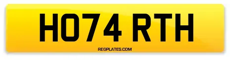 HO74 RTH