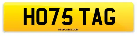 HO75 TAG