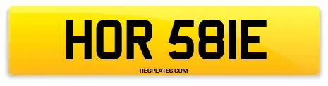 HOR 581E