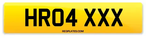 HR04 XXX