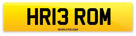 HR13 ROM
