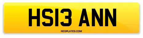 HS13 ANN
