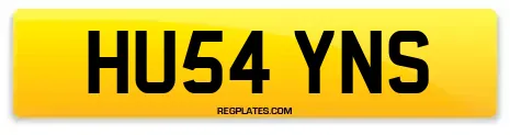 HU54 YNS