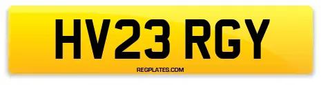 HV23 RGY