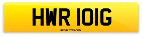HWR 101G