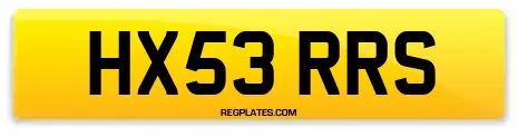 HX53 RRS