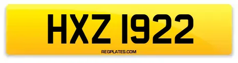 HXZ 1922