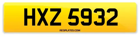 HXZ 5932