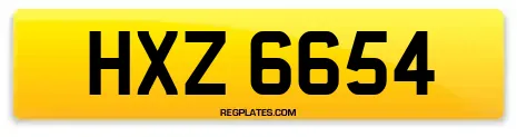 HXZ 6654