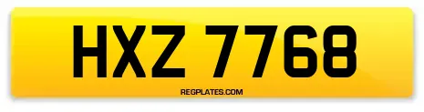 HXZ 7768