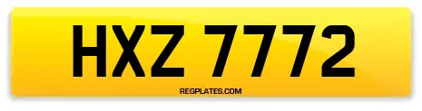 HXZ 7772