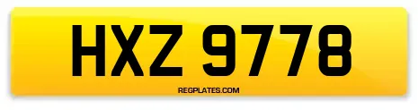 HXZ 9778
