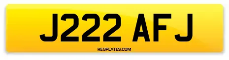 J222 AFJ