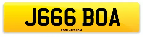 J666 BOA