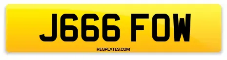 J666 FOW