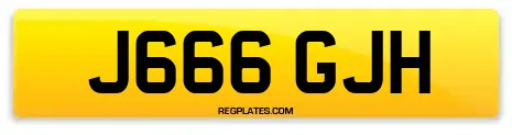 J666 GJH