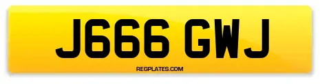 J666 GWJ