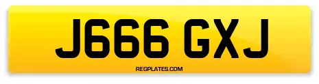 J666 GXJ