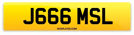 J666 MSL