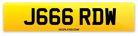 J666 RDW