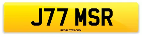 J77 MSR