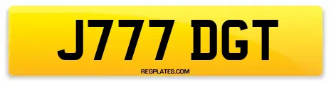 J777 DGT