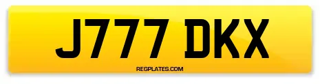 J777 DKX