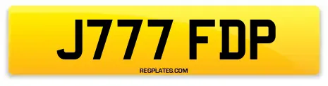 J777 FDP