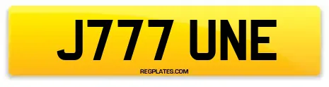 J777 UNE