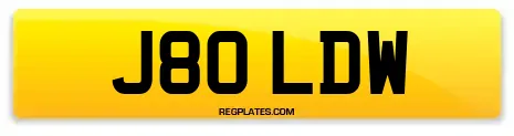 J80 LDW
