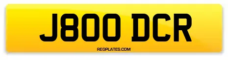 J800 DCR