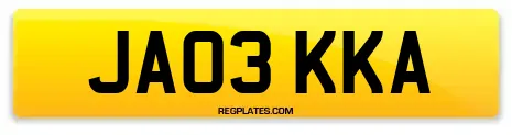 JA03 KKA